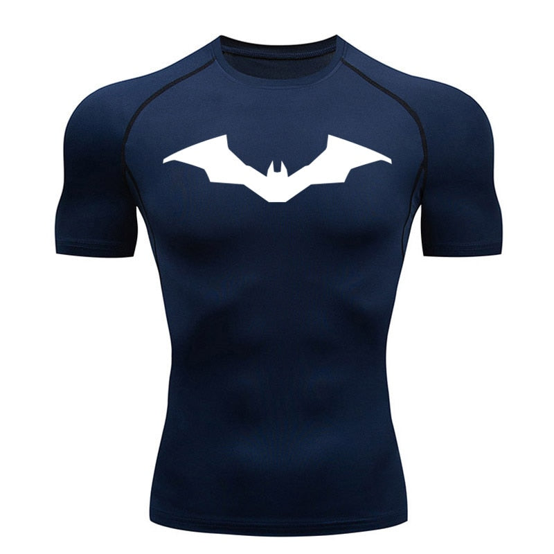 Pattinson Dark Knight Compression Shirt