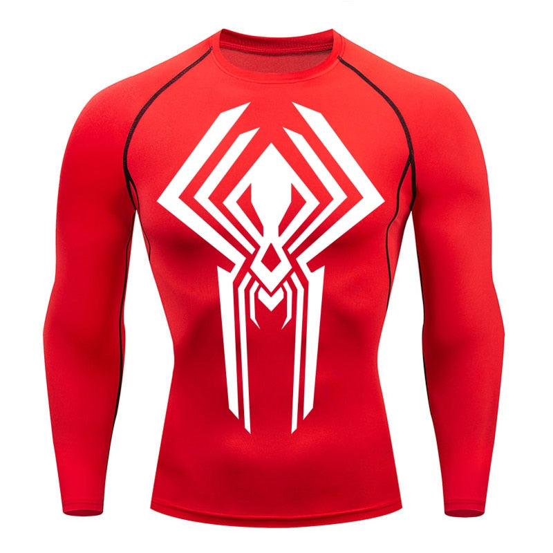 2099 Web Slinging Long Sleeve Compression Shirt