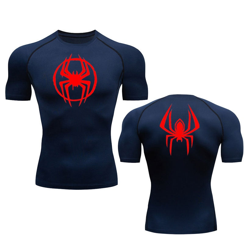 Morales Web Slinging Compression Shirt