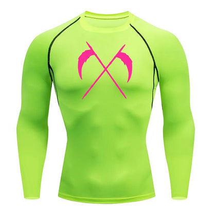 Dark Saiyan Long Sleeve Compression Shirt