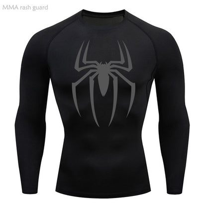 Web Slinging Long Sleeve Compression Shirt 2002