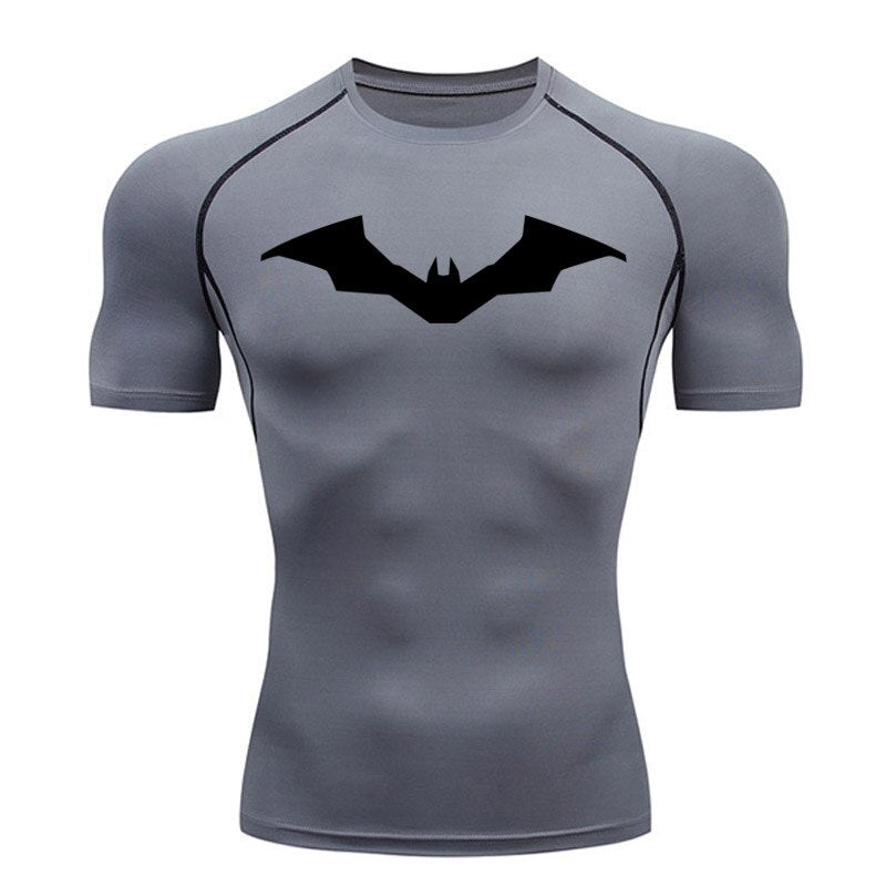 Pattinson Dark Knight Compression Shirt