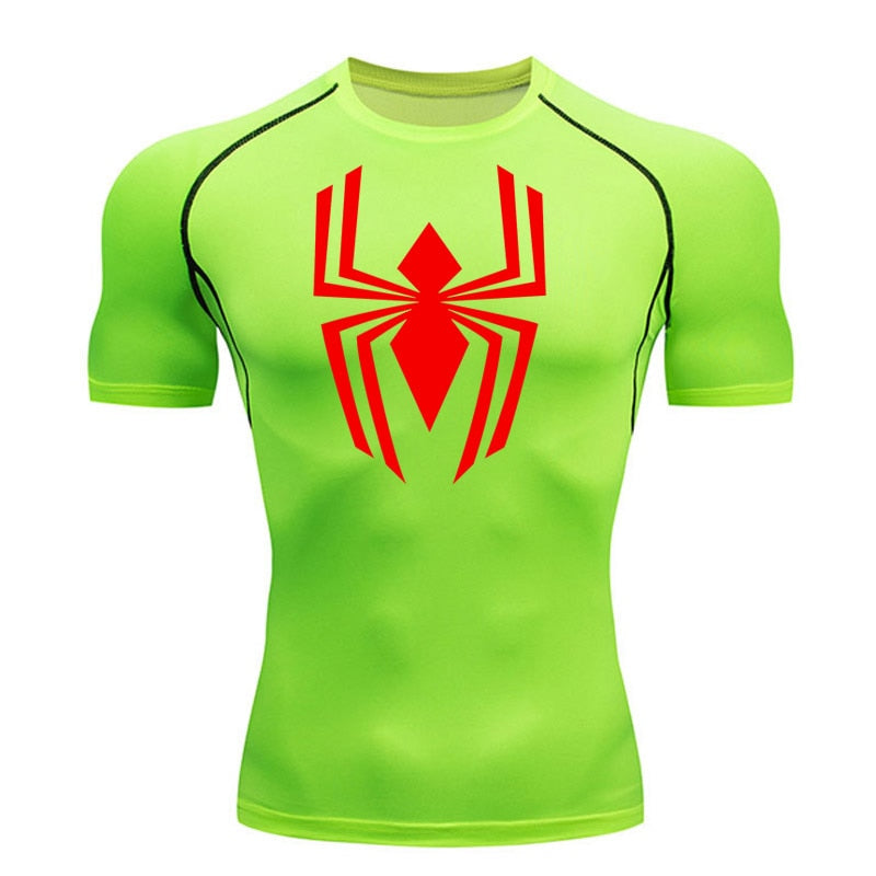 Spectacular Web-Slinging Compression Shirt