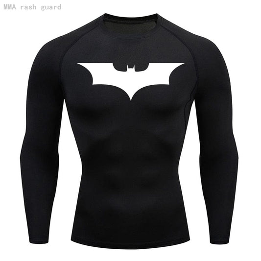 Dark Knight Long Sleeve Compression Shirt