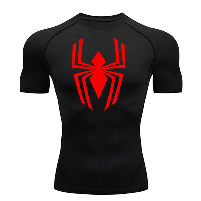 Spectacular Web-Slinging Compression Shirt