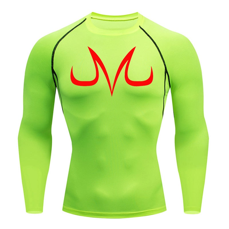 Majin Long Sleeve Compression Shirt