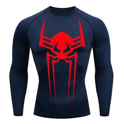 2099 Web Slinging Verse Long Sleeve Compression Shirt