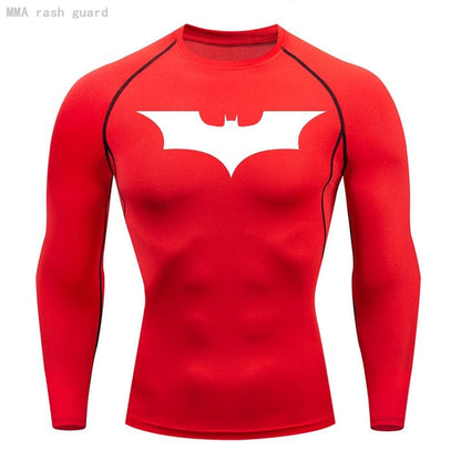 Dark Knight Long Sleeve Compression Shirt