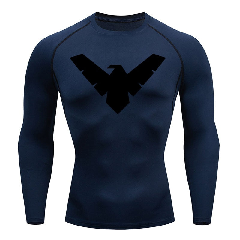 Boy Wonder Long Sleeve Compression Shirt