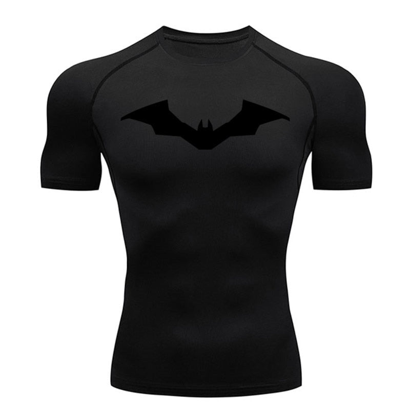 Pattinson Dark Knight Compression Shirt