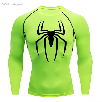 Web Slinging Long Sleeve Compression Shirt 2002