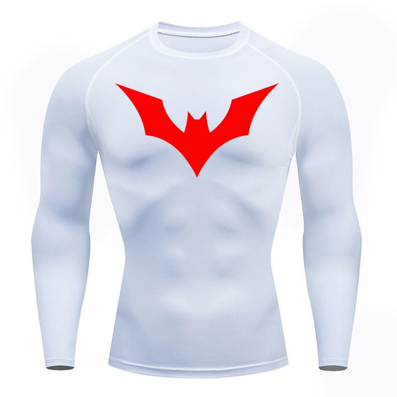 Dark Knight Beyond Long Sleeve Compression Shirt