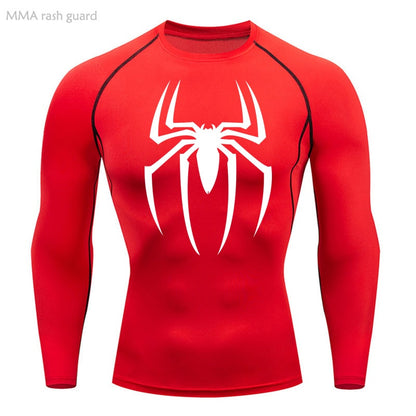 Web Slinging Long Sleeve Compression Shirt 2002