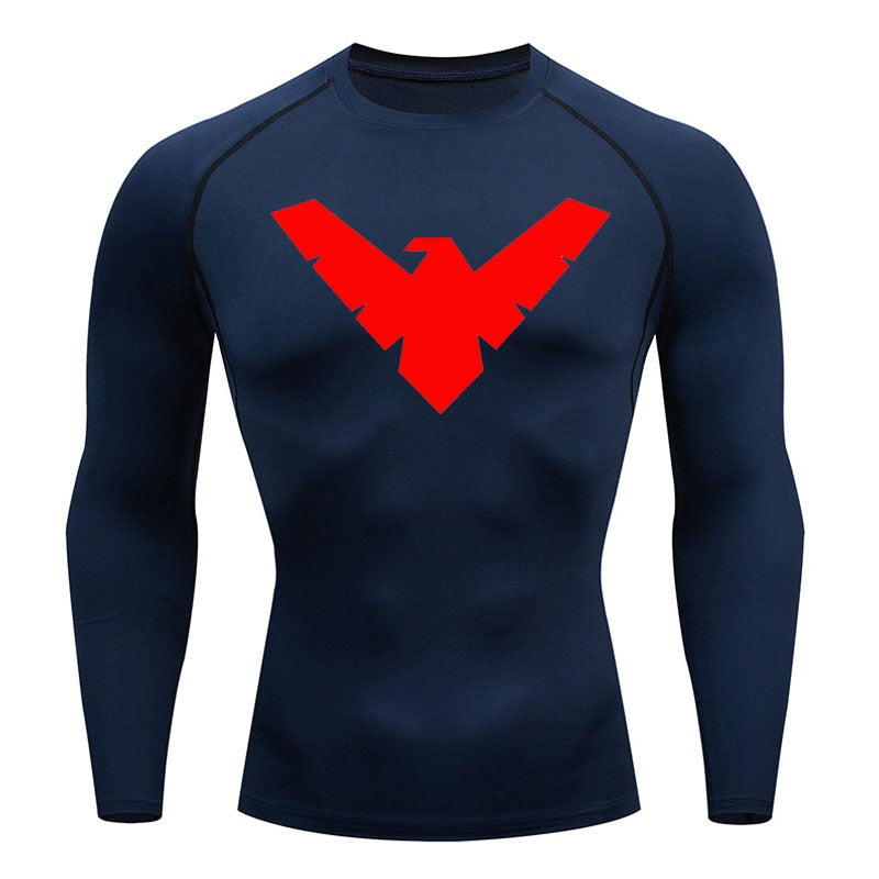 Boy Wonder Long Sleeve Compression Shirt