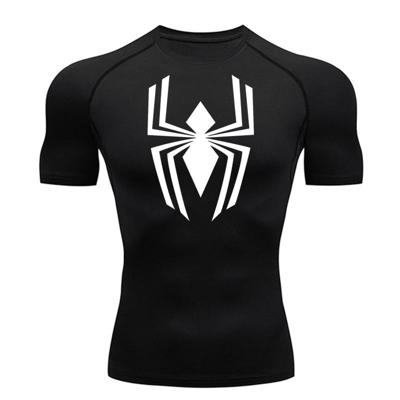 Spectacular Web-Slinging Compression Shirt