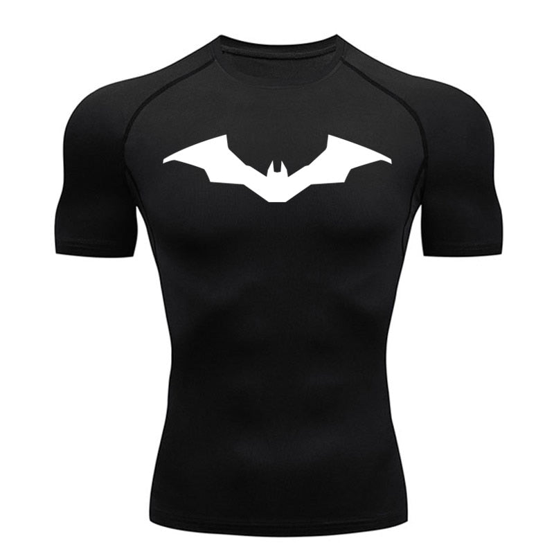 Pattinson Dark Knight Compression Shirt